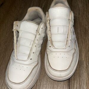 White adidas size 1